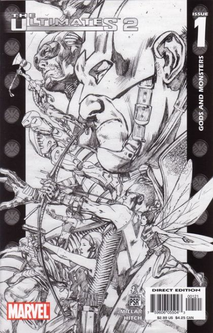 The Ultimates, Vol. 2 #1C Variant Sketch Edition
