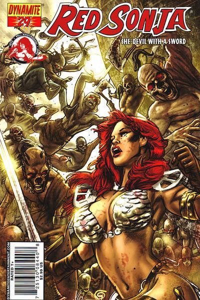 Red Sonja, Vol. 1 (Dynamite Entertainment) #29B Greg Tocchini Variant Cover