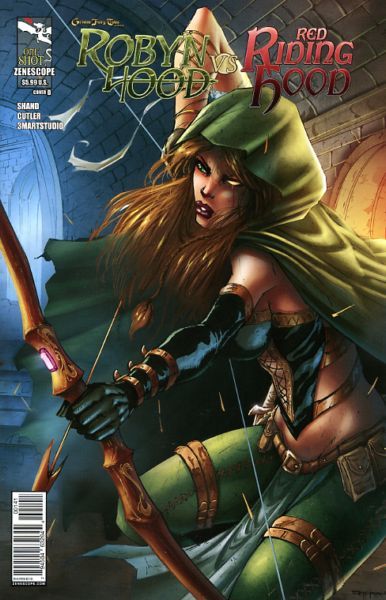 Grimm Fairy Tales: Robyn Hood vs. Red Riding Hood #1D Giuseppe Cafaro Connecting Variant