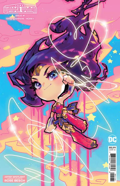 Wonder Woman, Vol. 6 #1H Rose Besch Creator Card Variant