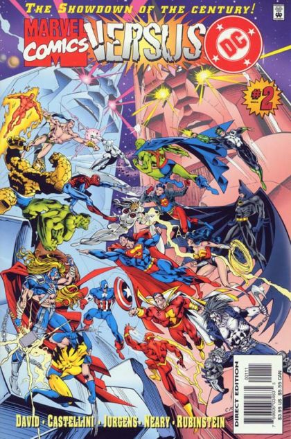 DC Versus Marvel / Marvel Versus DC #2A Direct Edition