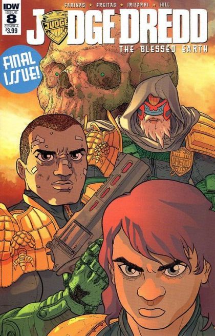 Judge Dredd: The Blessed Earth #8A Cover A by Ryan Hill