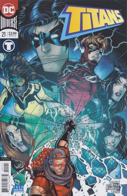 Titans, Vol. 3 #21B Variant Nick Bradshaw & Alex Sinclar Cover