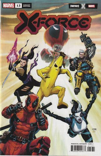 X-Force, Vol. 6 #13G Variant Joshua Cassara Fortnite Cover