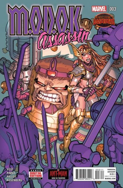 M.O.D.O.K. Assassin #3A David LaFuente Regular Cover