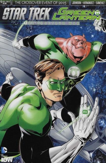 Star Trek / Green Lantern #3B Cover B by Rachael Stott
