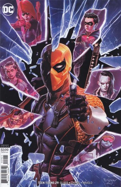 Teen Titans, Vol. 6 #29B Variant Mico Suayan Cover