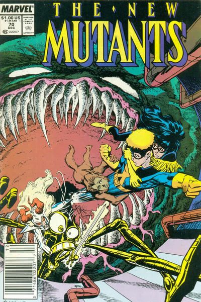 New Mutants, Vol. 1 #70B Newsstand Edition