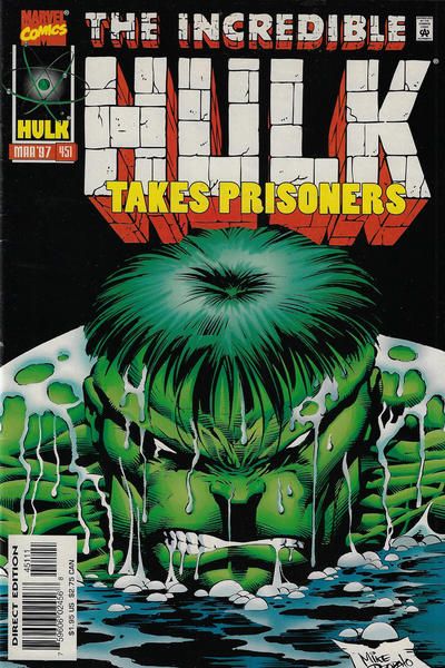 The Incredible Hulk, Vol. 1 #451A Direct Edition