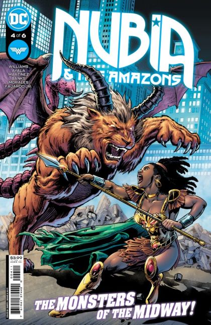 Nubia and the Amazons #4A Darryl Banks Regular Cover