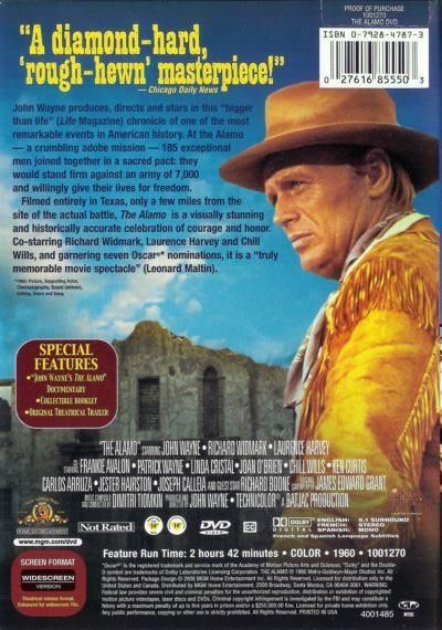 The Alamo (1960) - DVD