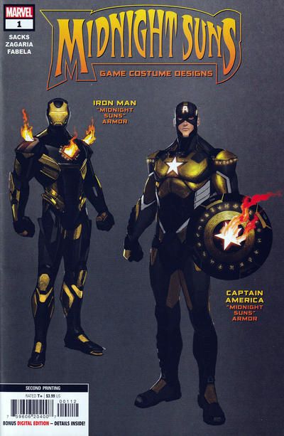 Midnight Suns #1I 2nd Printing