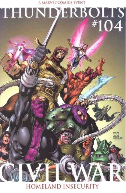 Thunderbolts, Vol. 1 #104B 2nd Printing, Variant Cover