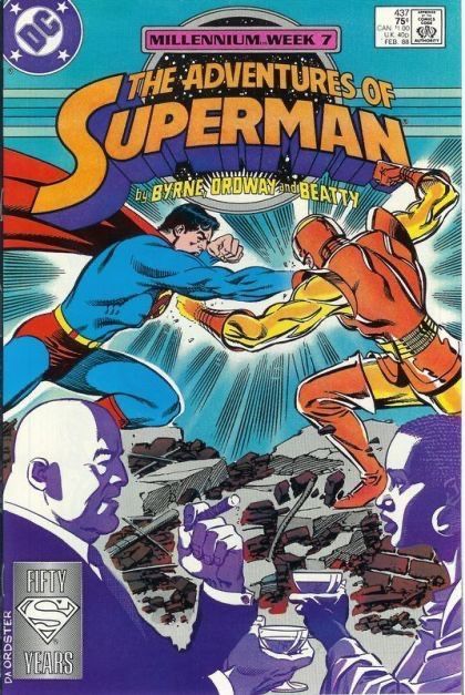 The Adventures of Superman #437A Direct Edition