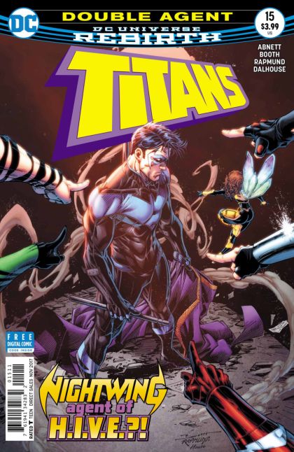 Titans, Vol. 3 #15A Regular Brett Booth & Norm Rapmund Cover