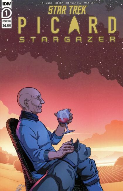 Star Trek: Picard - Stargazer #1B Megan Levens Cover