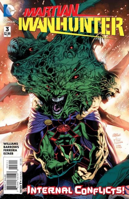Martian Manhunter, Vol. 4 #3A Eddy Barrows Regular Cover
