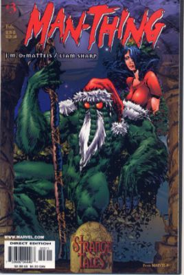 Man-Thing, Vol. 3 #3 Gatefold Cover