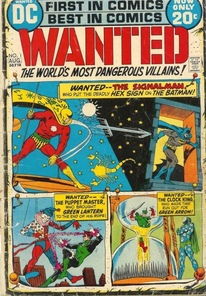 Wanted, The World's Most Dangerous Villains #1 Reprint