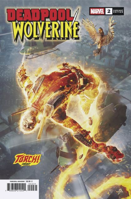Deadpool / Wolverine #2C Björn Barends Torch! Variant
