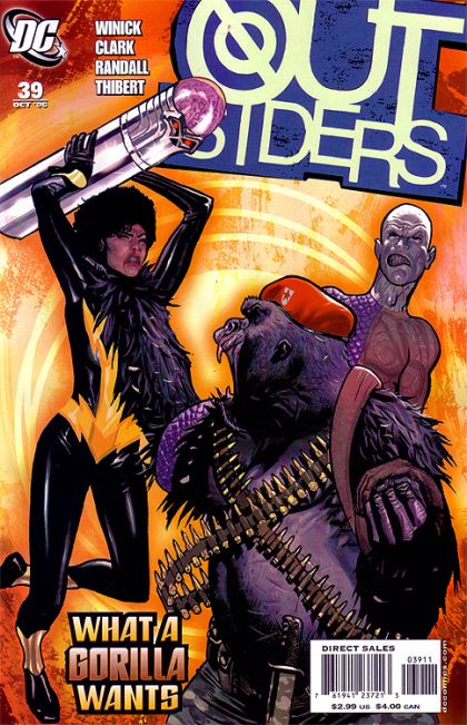 Outsiders, Vol. 3 #39A Direct Edition