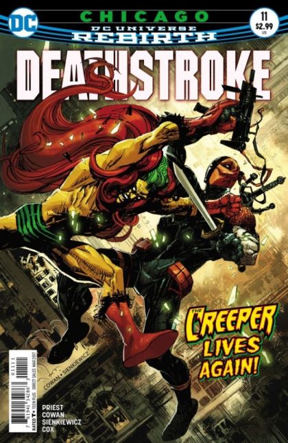 Deathstroke, Vol. 4 #11A Regular Denys Cowan & Bill Sienkiewicz Cover