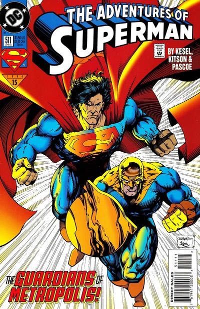 The Adventures of Superman #511A Direct Edition