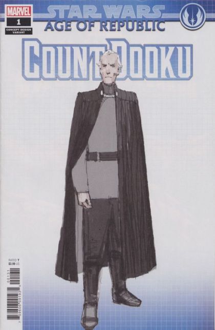 Star Wars: Age of Republic - Count Dooku #1C Dermot Power Concept Design Variant
