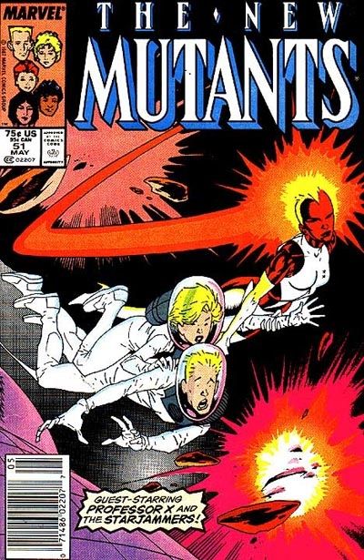 New Mutants, Vol. 1 #51B Newsstand Edition