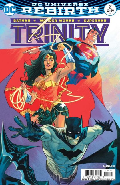 Trinity, Vol. 2 #2A Regular Francis Manapul Cover