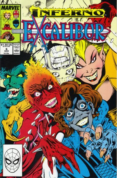 Excalibur, Vol. 1 #6A Direct Edition