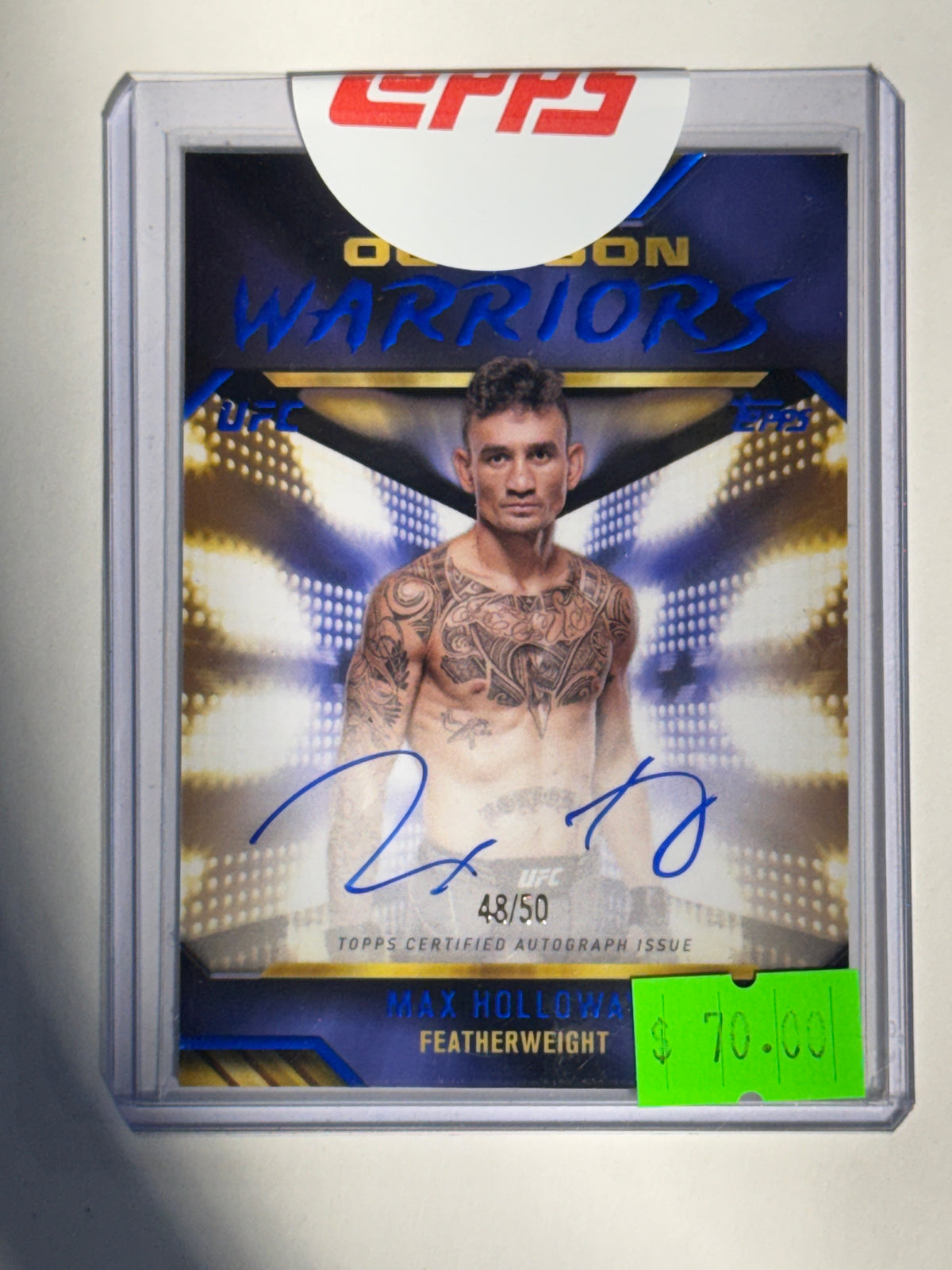 Max Holloway - front