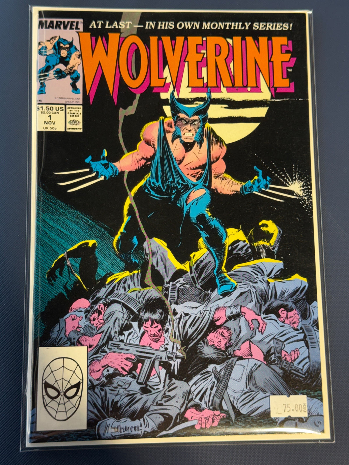 Wolverine vol 2 issue 1 - direct edition - front