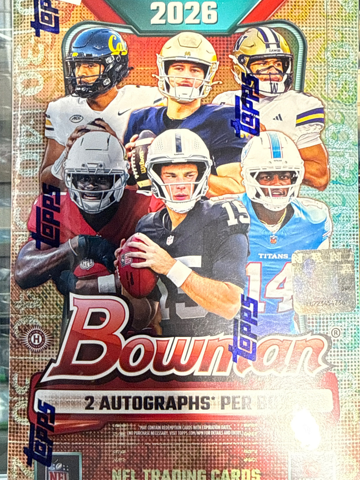 Bowman hobby box 2026 - front