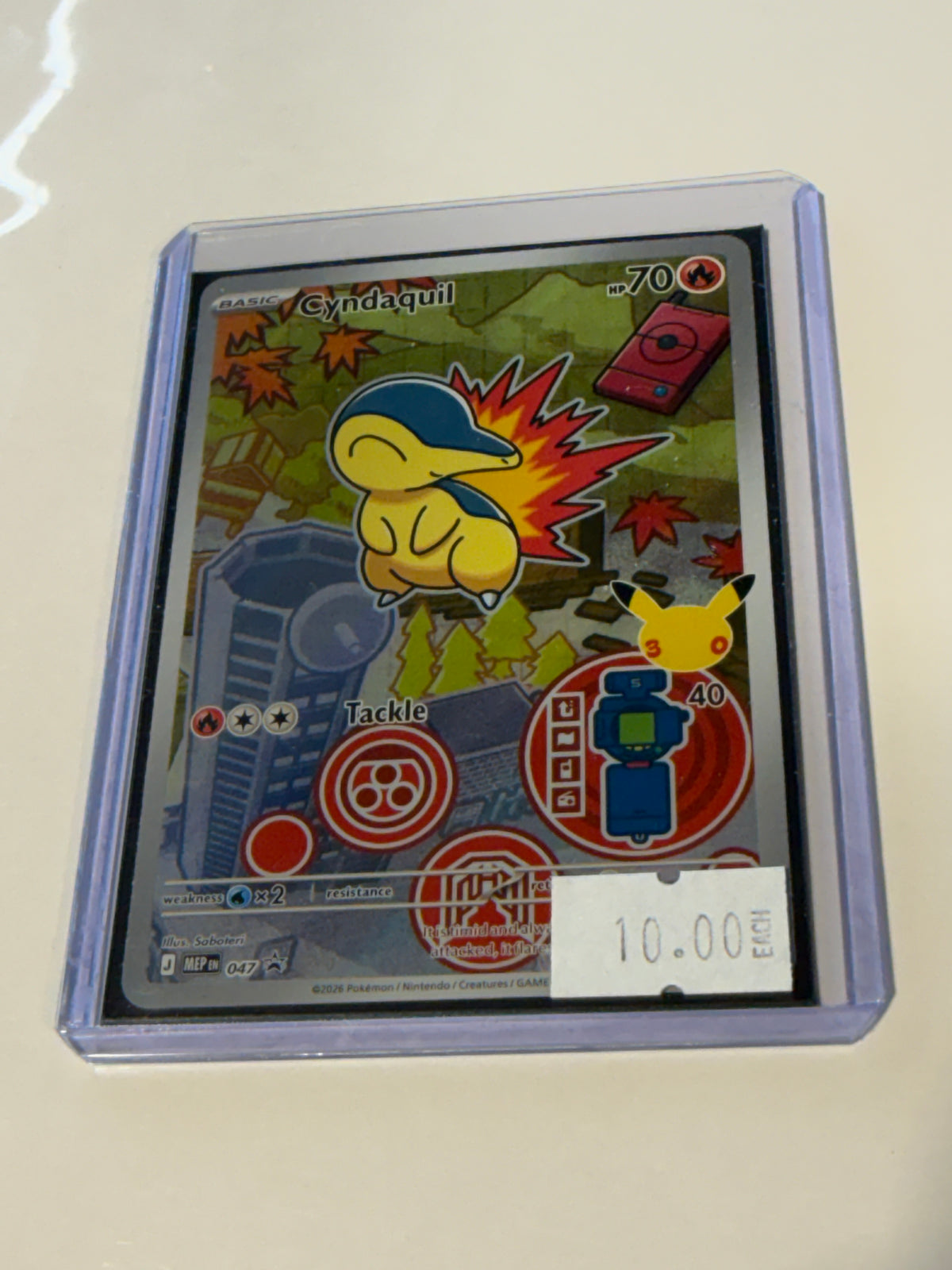 Cyndaquil - front