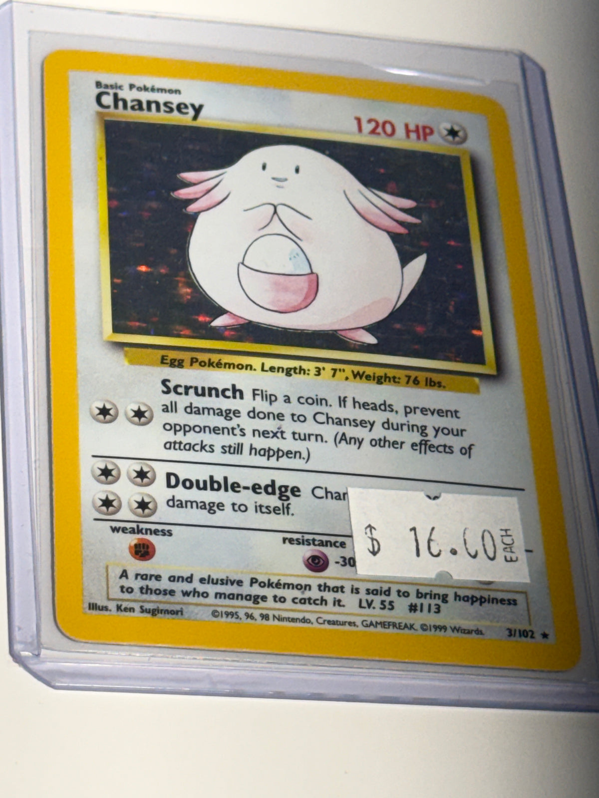 Chansey - front