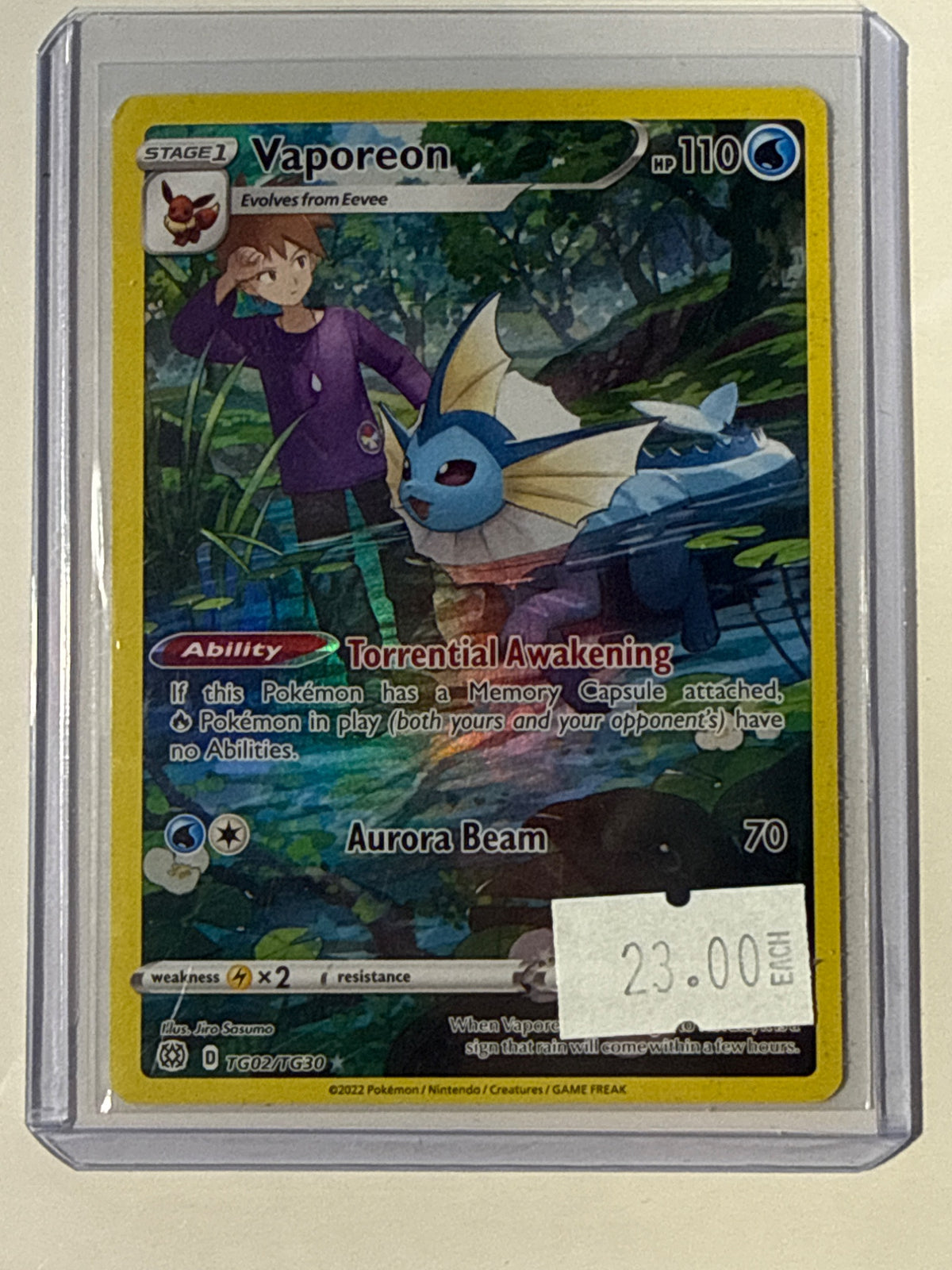Vaporeon - front