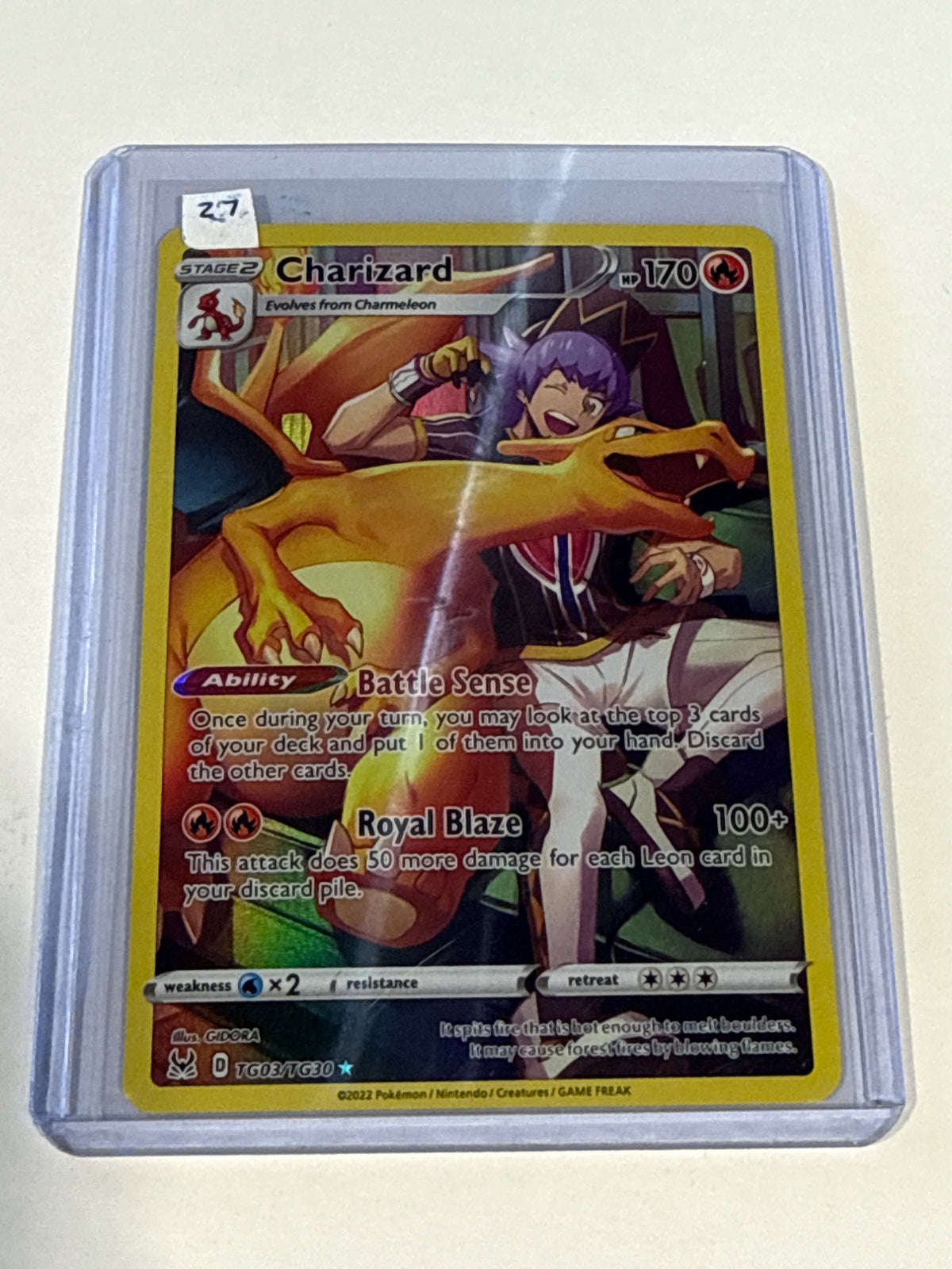 Charizard 3/30 - front