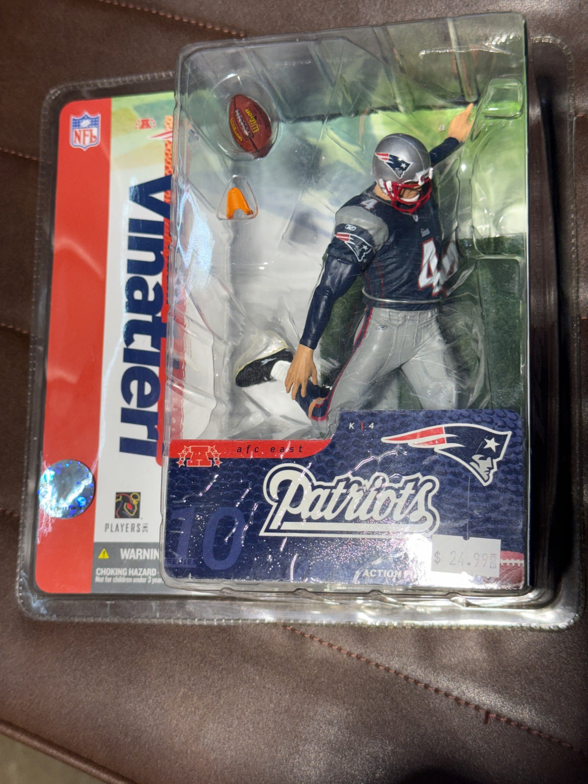 Adam vinatieri figure - front
