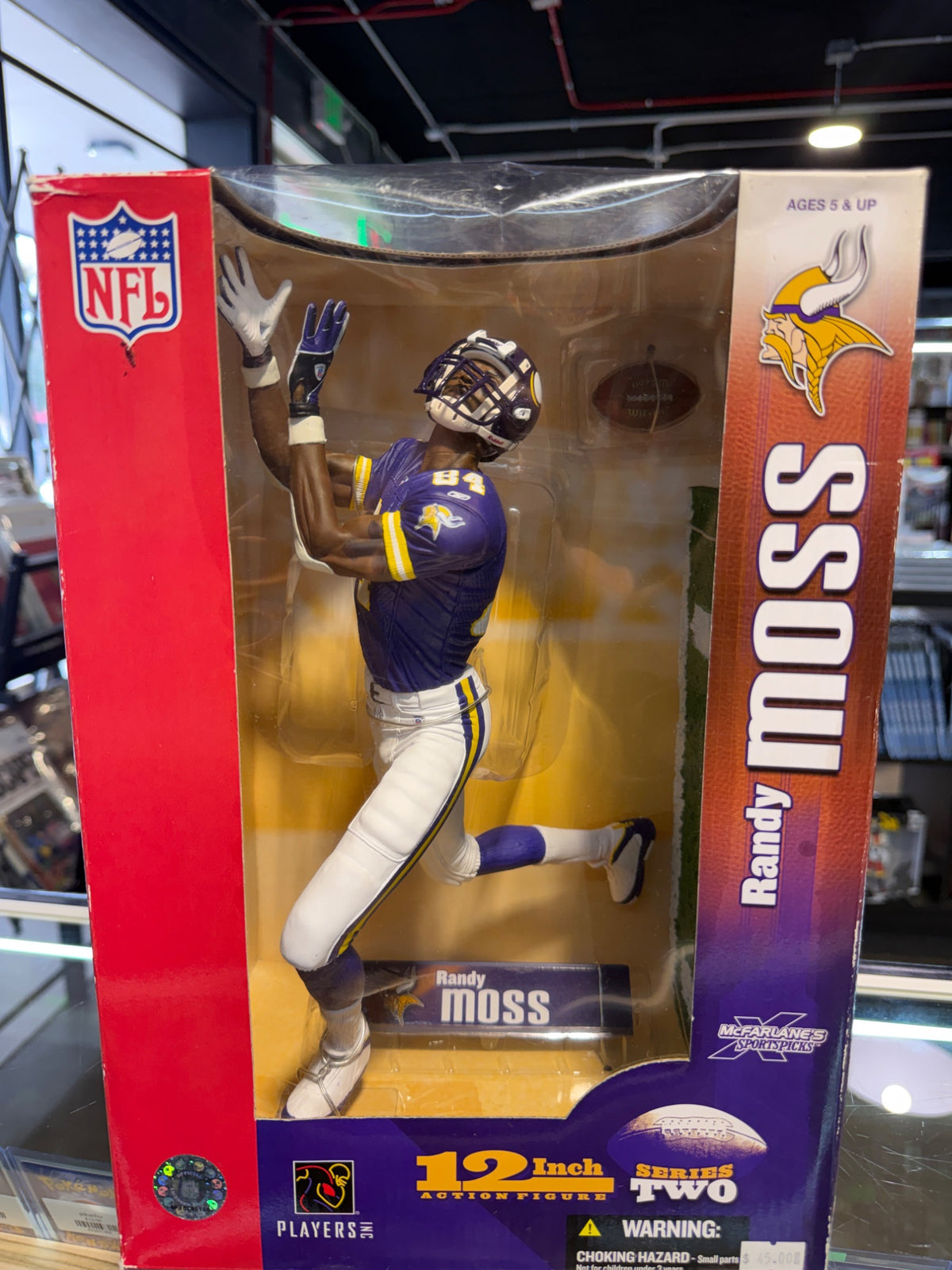 Randy moss figure - front