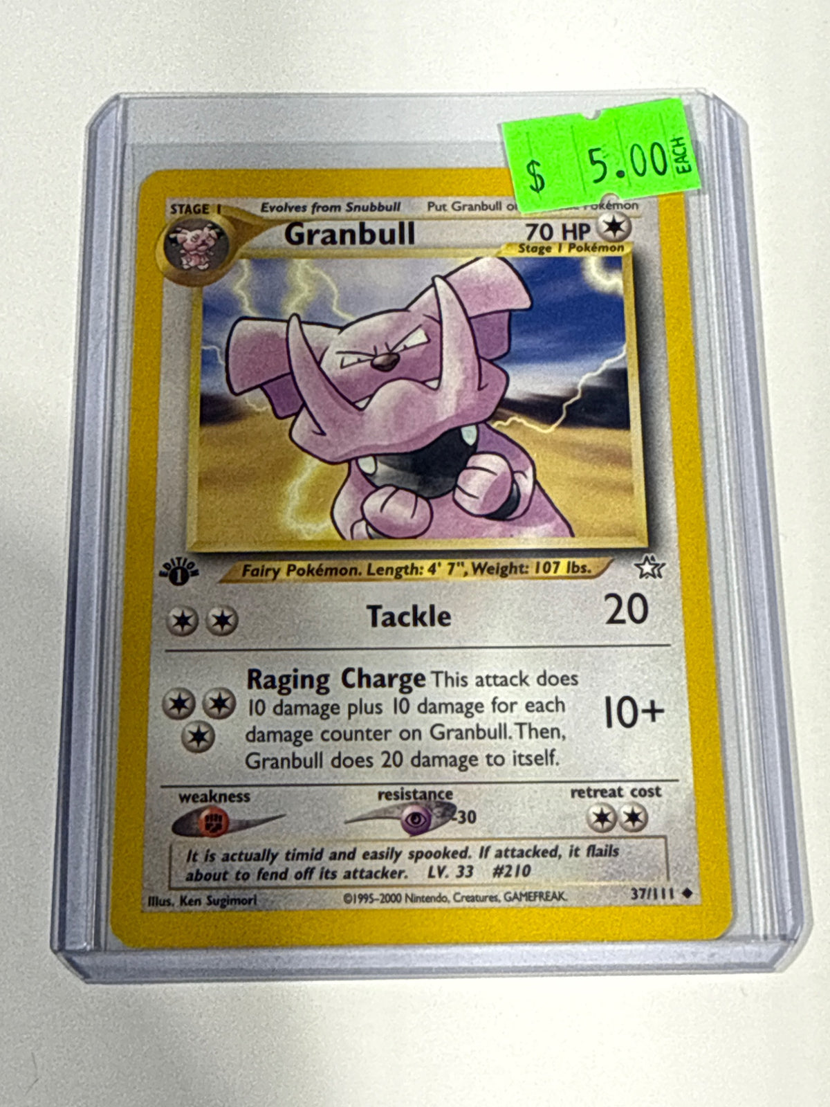 Granbull - front