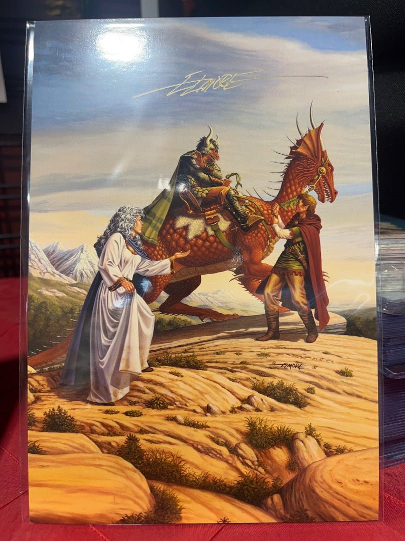 Elmore collossal card #34 signed