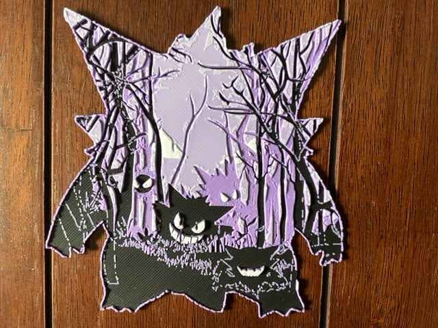 Ghost Pokemon 3D Print Picture