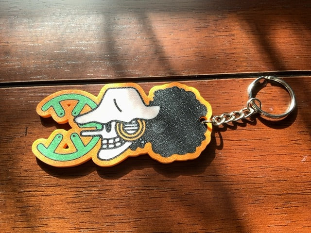 Usopp One Piece 3D Print - Keyring with Chain