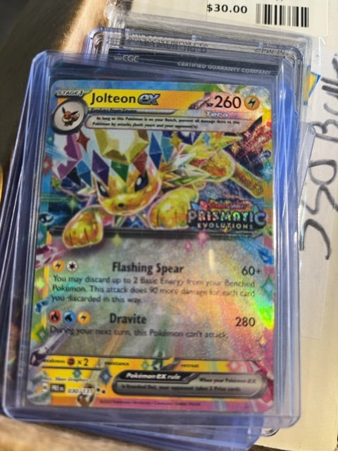 Jolteon ex prismatic stamp