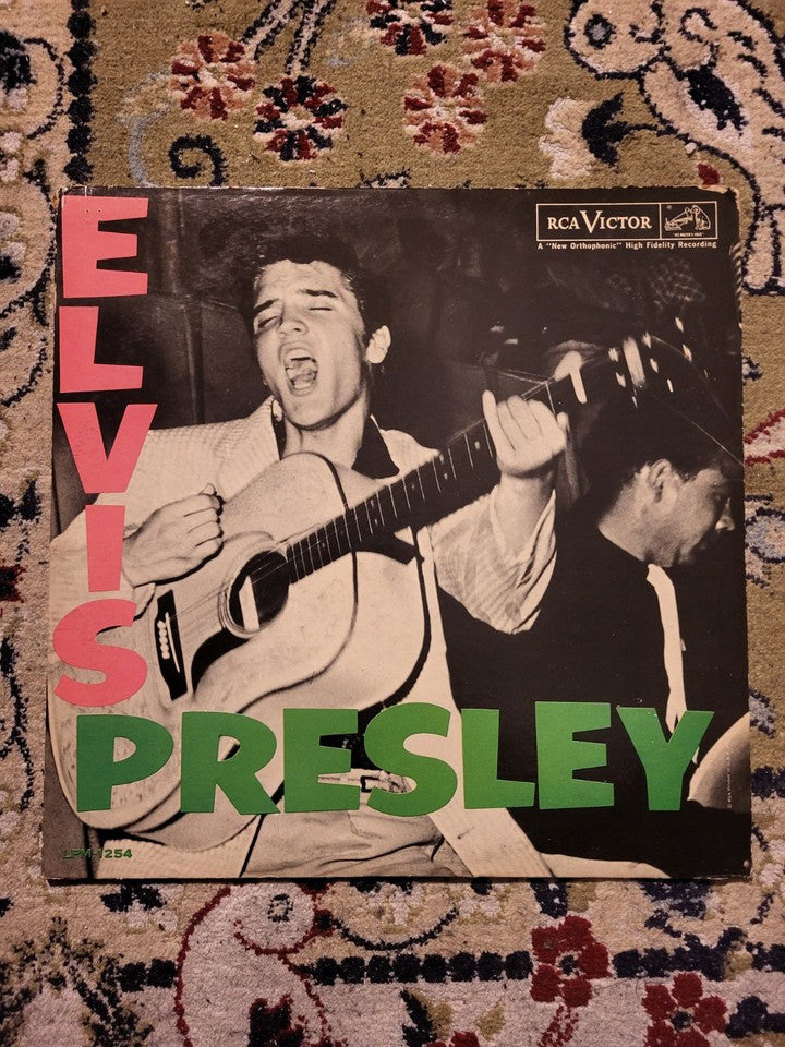 ELVIS PRESLEY Debut Self Titled Album 1956 RCA LPM-1254
