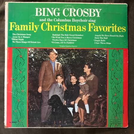Bing Crosby Family Christmas Favorites - 1967 Decca