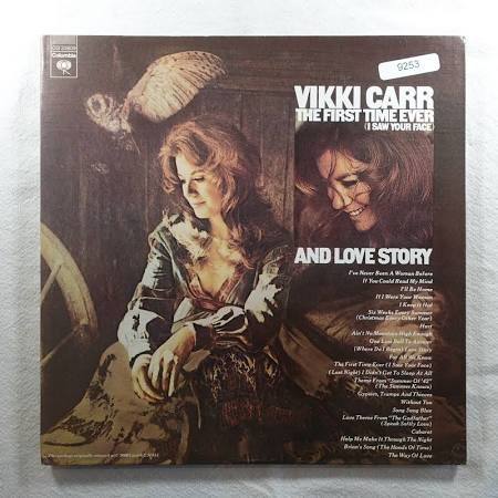 Vikki Carr The First Time Ever Record Album Vinyl