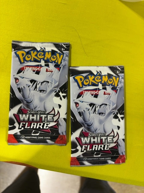 White flare booster pack