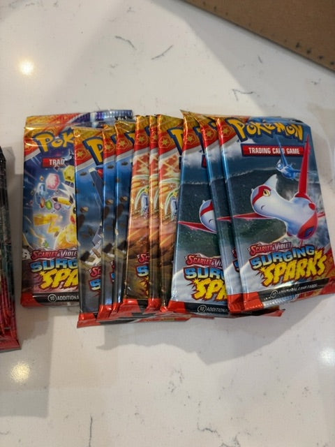 Surging sparks booster pack